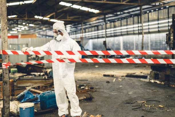 Professional Hoarding Cleanup technician working in Doon, IA